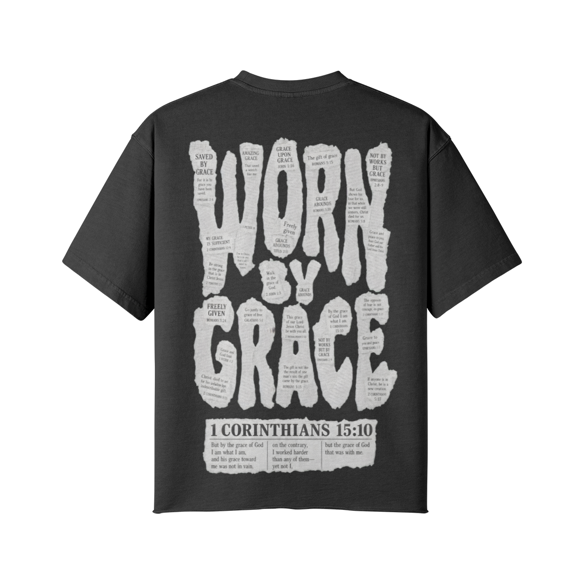 Back - Faded Black - Blanco y Negro